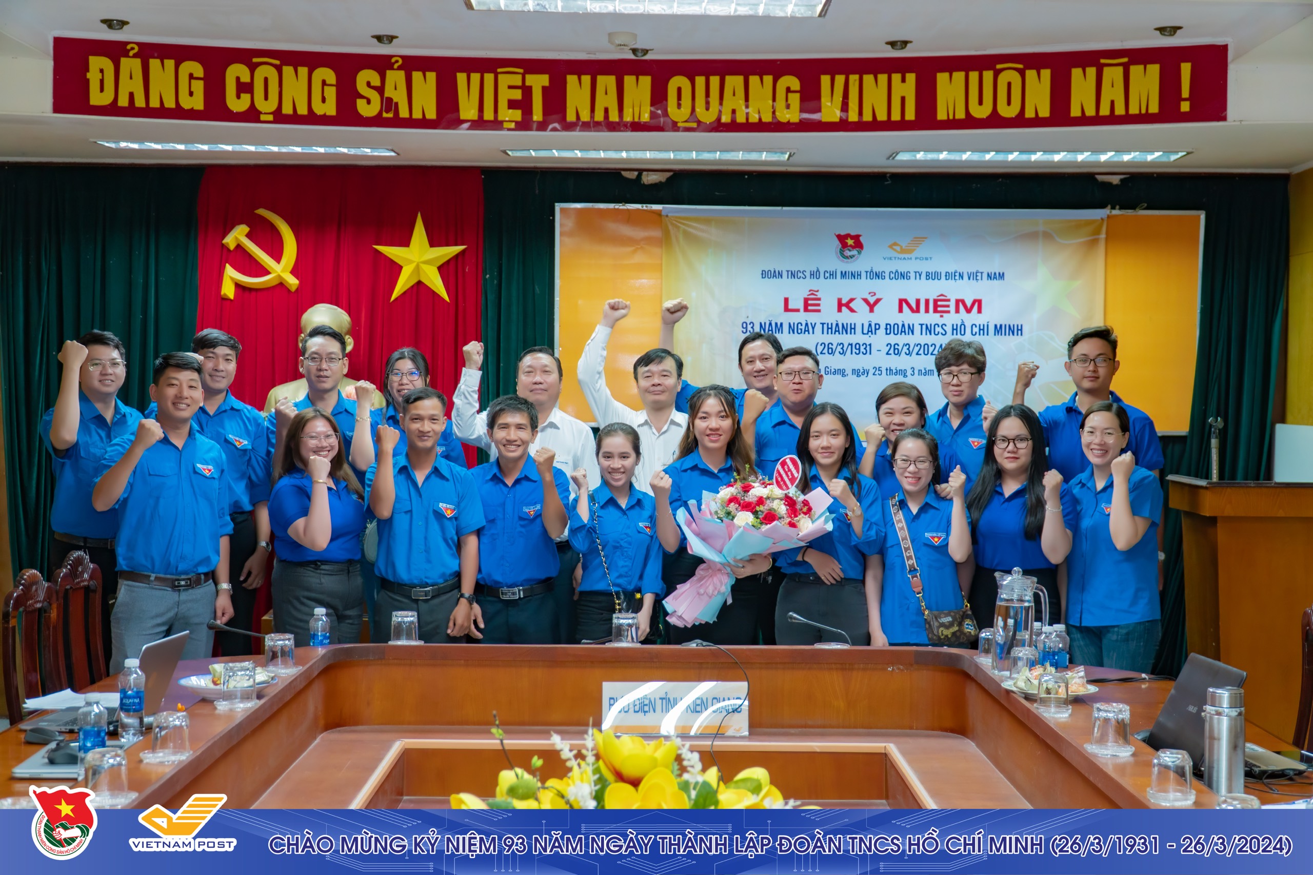 Bưu điện tỉnh Kiên Giang kỷ niệm 93 năm ngày thành lập Đoàn TNCS Hồ Chí Minh (26/3/1931 - 26/3/2024)